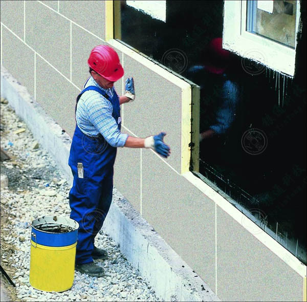 粘貼外墻保溫板