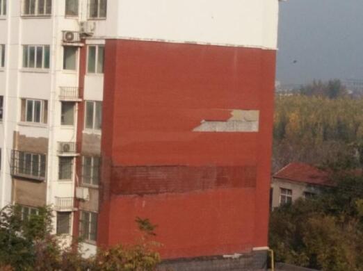 建筑外墻保溫材料脫落原因——實例分析